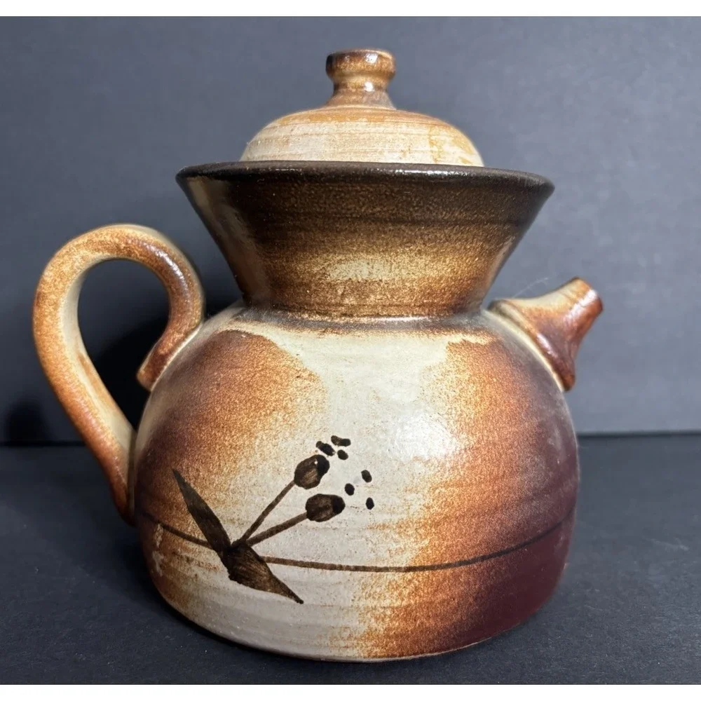 Mamma Ro Linea Fuoco Teapot Terracotta 6